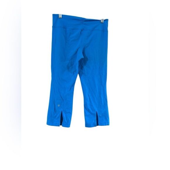 Lululemon Wunder Under Blue High Rise Leggings Size 6 - Picture 8 of 9